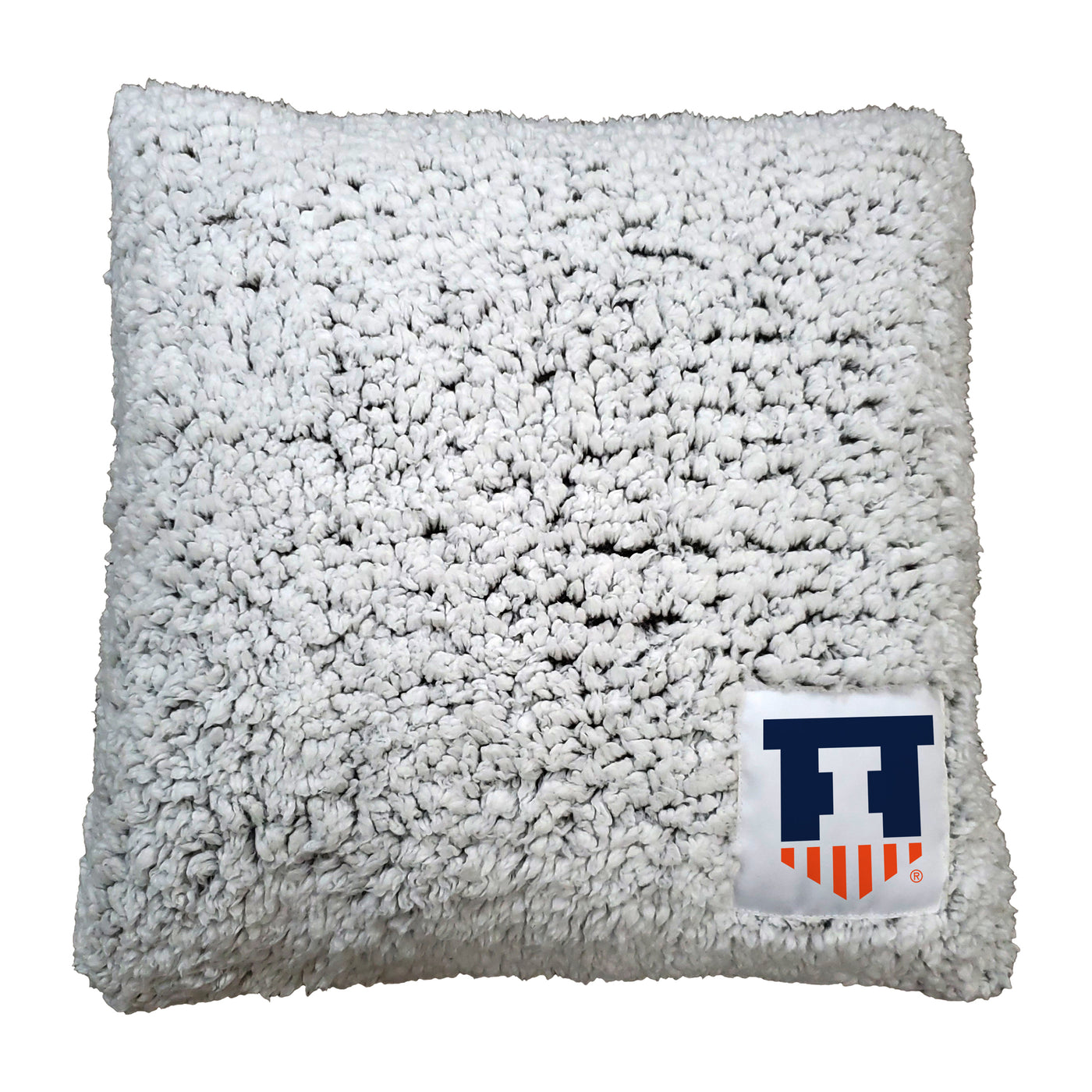 Illinois Frosty Throw Pillow
