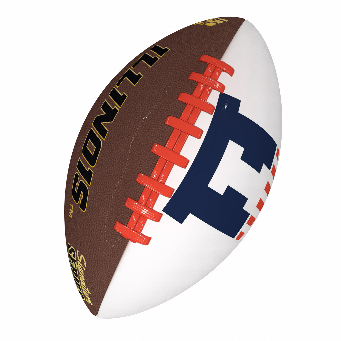 Illinois Official-Size Autograph Football