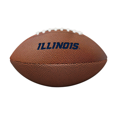 Illinois Mini Size Composite Football