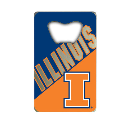 University of Illinois Credit Card Bottle Opener