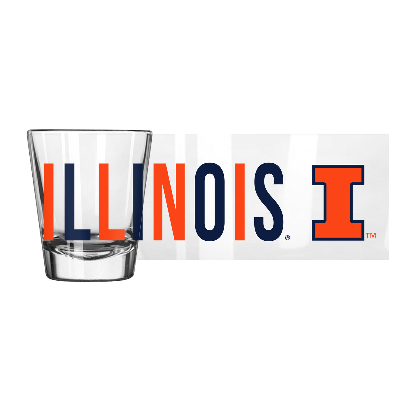 Illinois 2oz Overtime Shot Glass