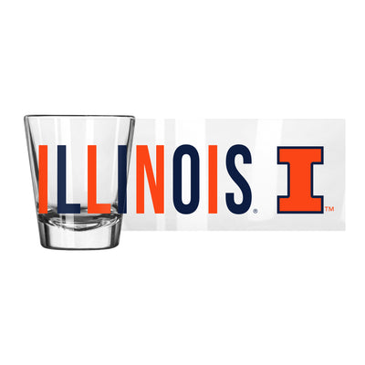 Illinois 2oz Overtime Shot Glass