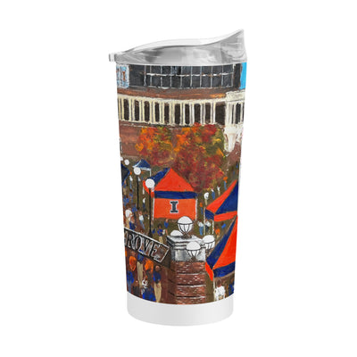 Illinois 20oz Collector Powder Coat Tumbler