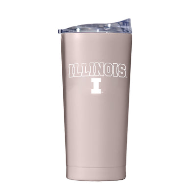 Illinois 20oz Stencil Powder Coat Tumbler
