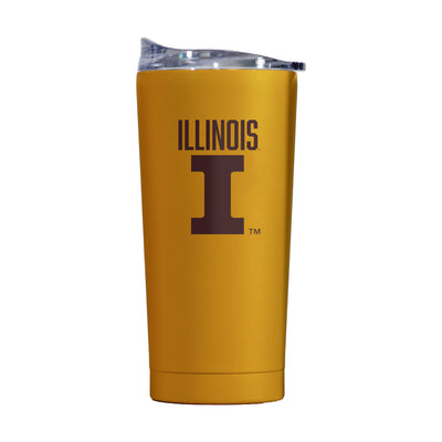 Illinois 20oz Huddle Powder Coat Tumbler