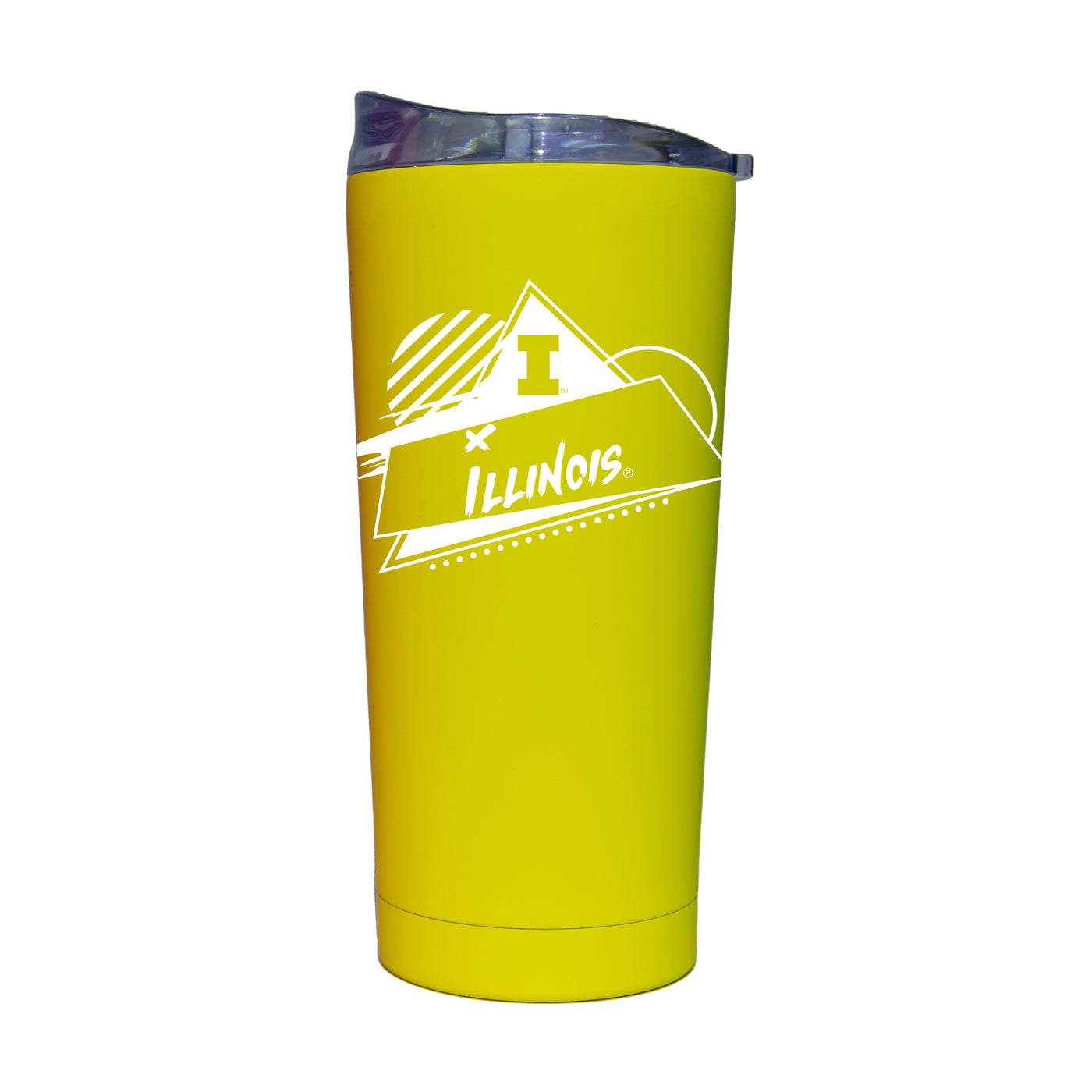 Illinois 20oz Cru Rad Soft Touch Tumbler