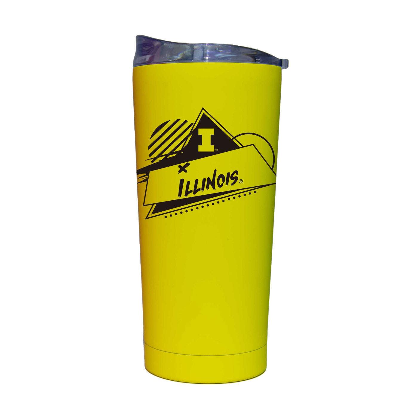 Illinois 20oz Cru Rad Soft Touch Tumbler