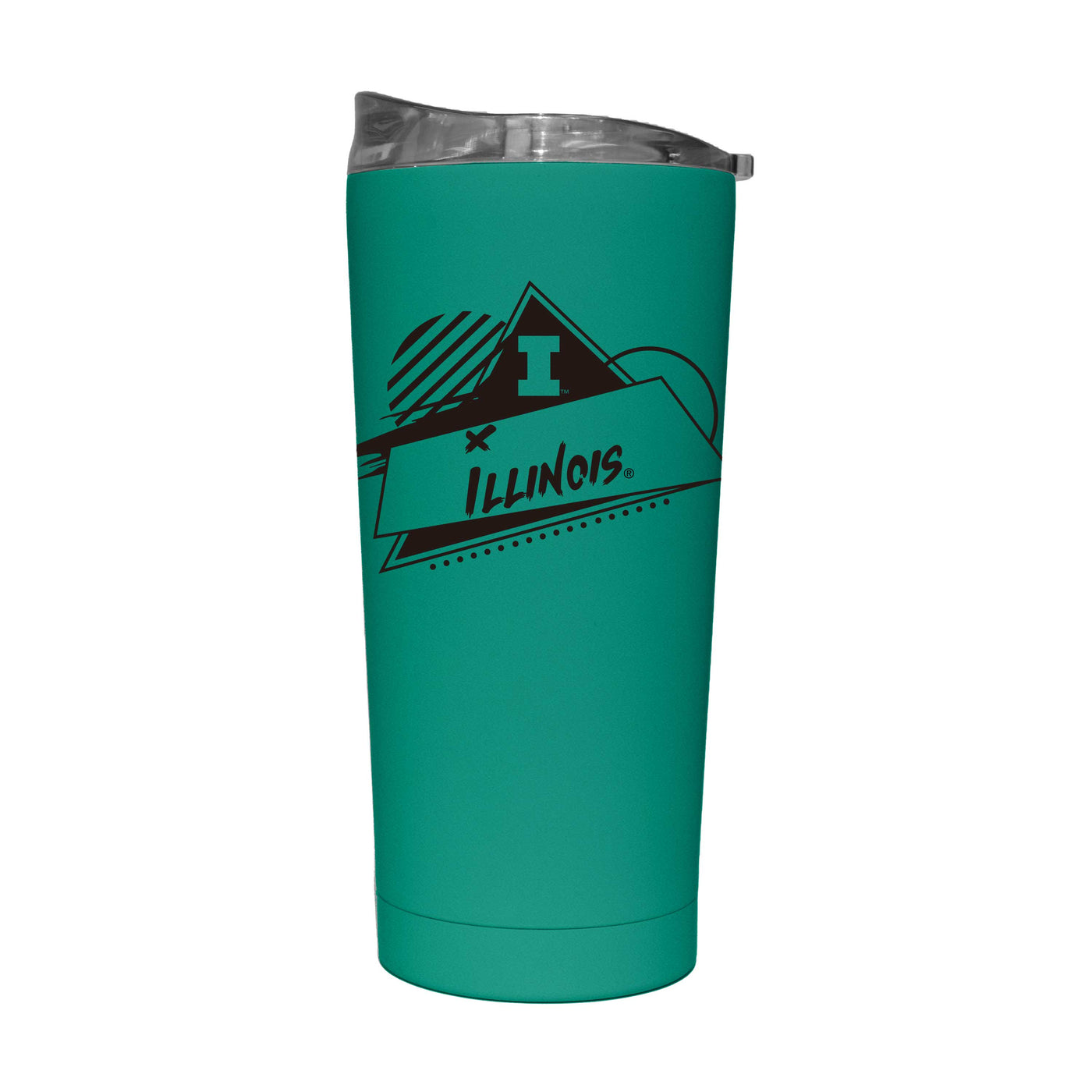 Illinois 20oz Optic Rad Soft Touch Tumbler
