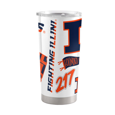 Illinois 20oz Native Stainless Tumbler