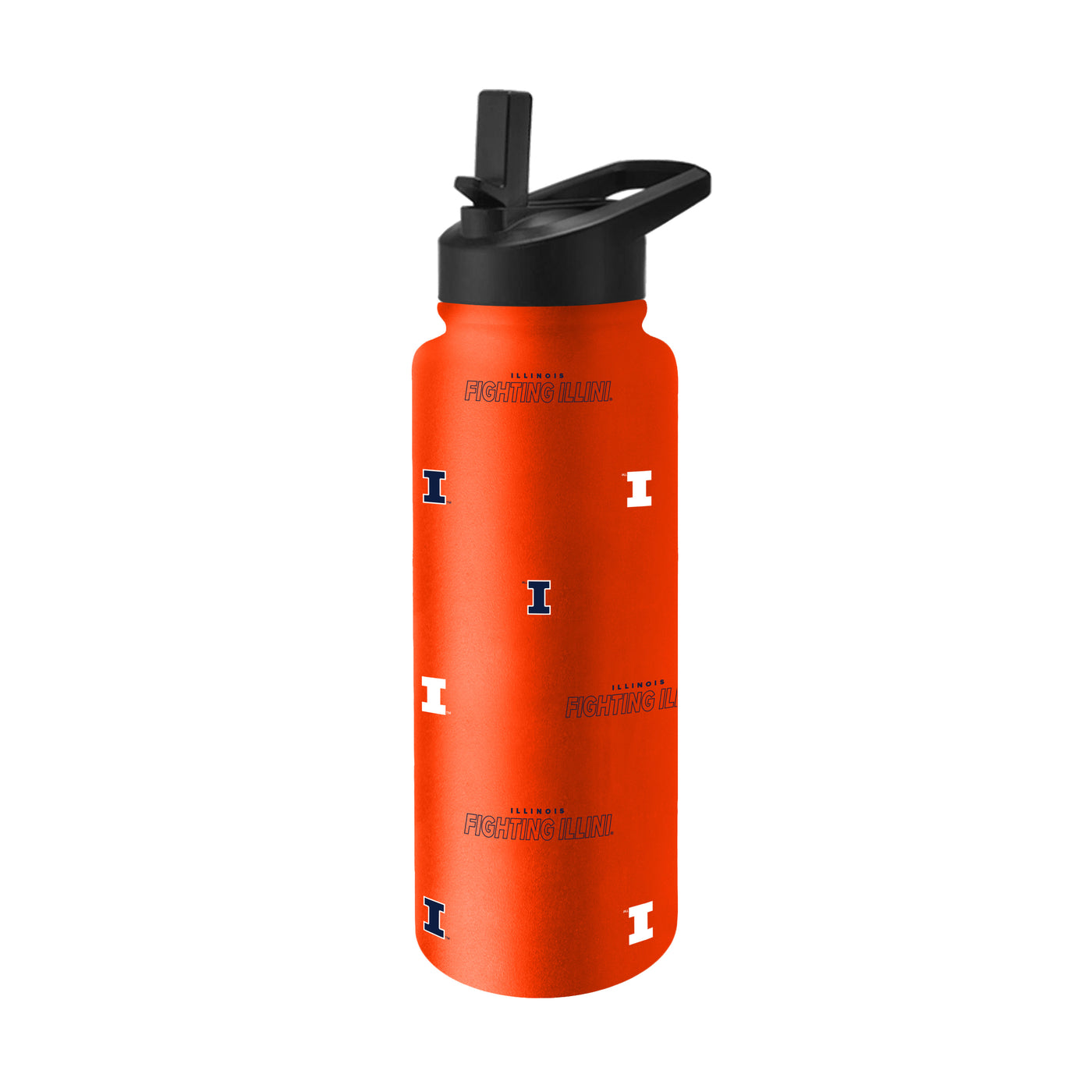 Illinois 34oz Step And Repeat Quencher Bottle