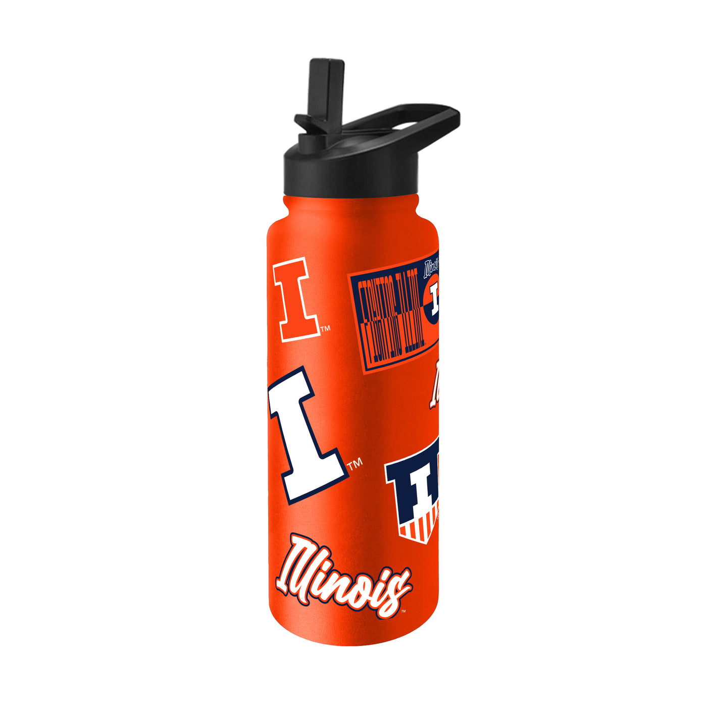 Illinois 34oz Dreamweave Quencher Bottle