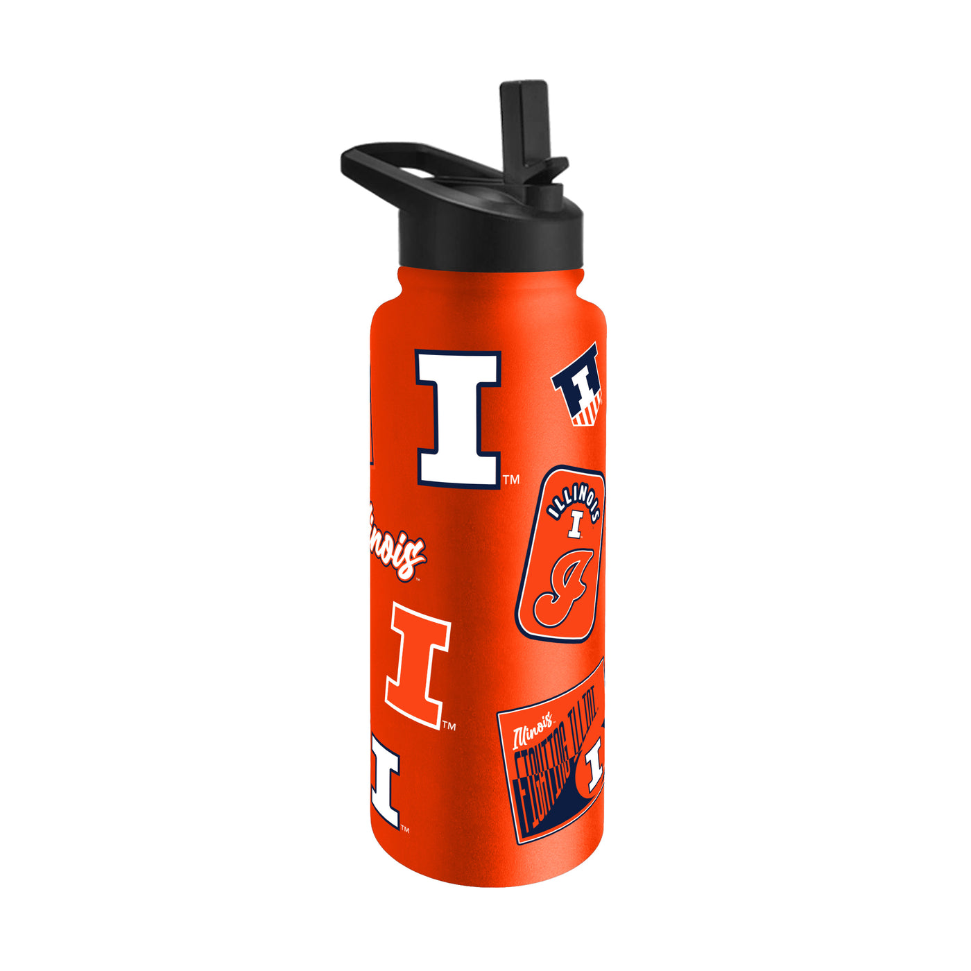 Illinois 34oz Dreamweave Quencher Bottle