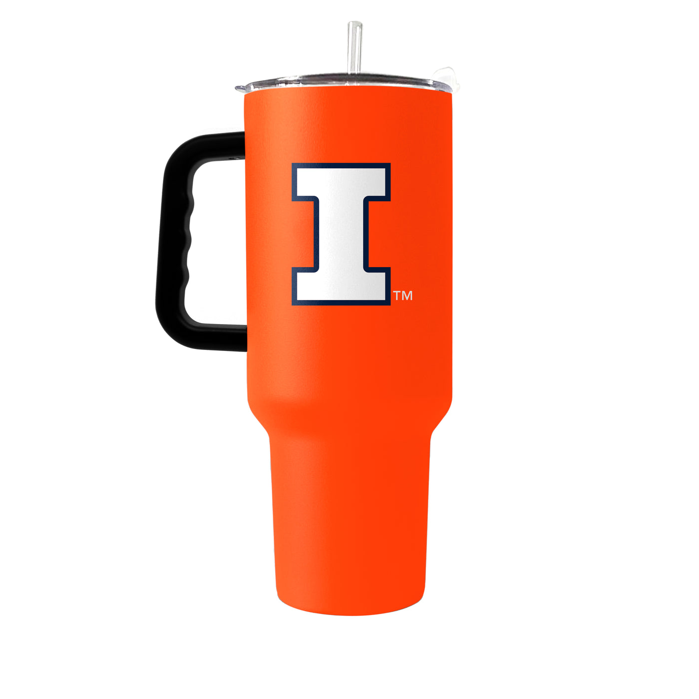 Illinois 40oz Flipside Powder Coat Tumbler