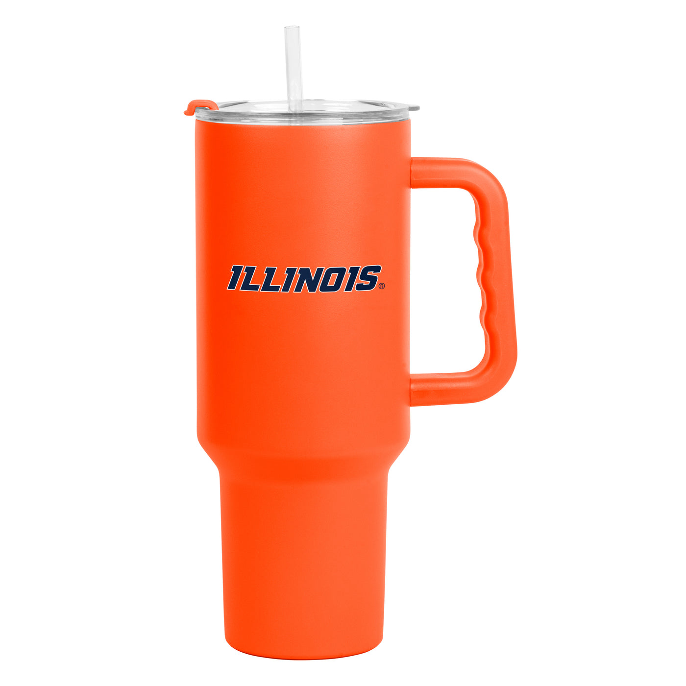 Illinois 40oz Flipside Powder Coat Tumbler