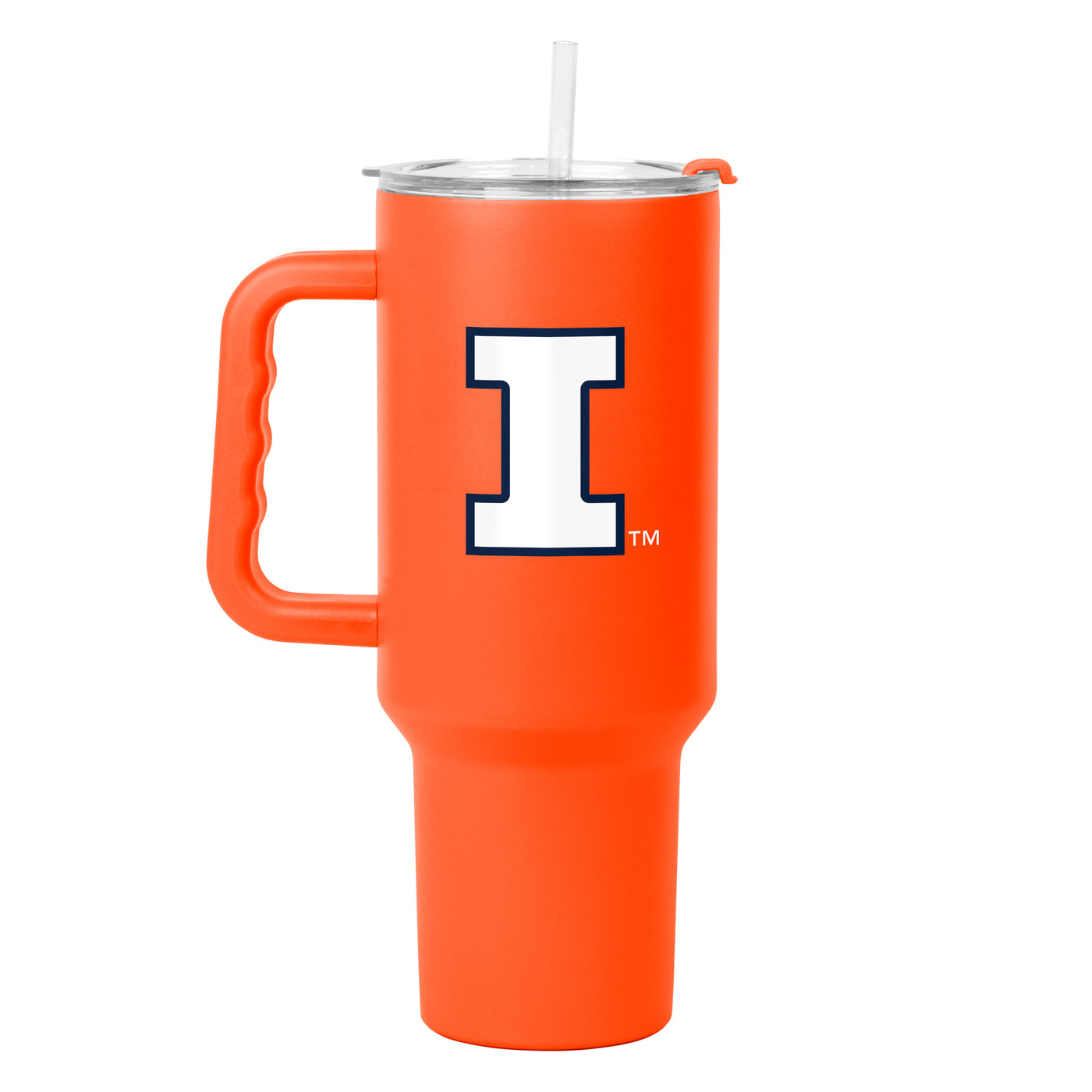 Illinois 40oz Flipside Powder Coat Tumbler