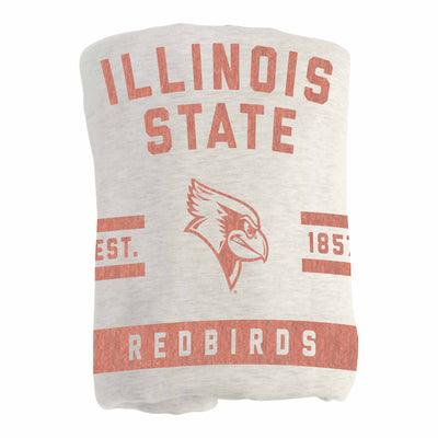 Illinois State Sublimated Sweatshirt Blanket