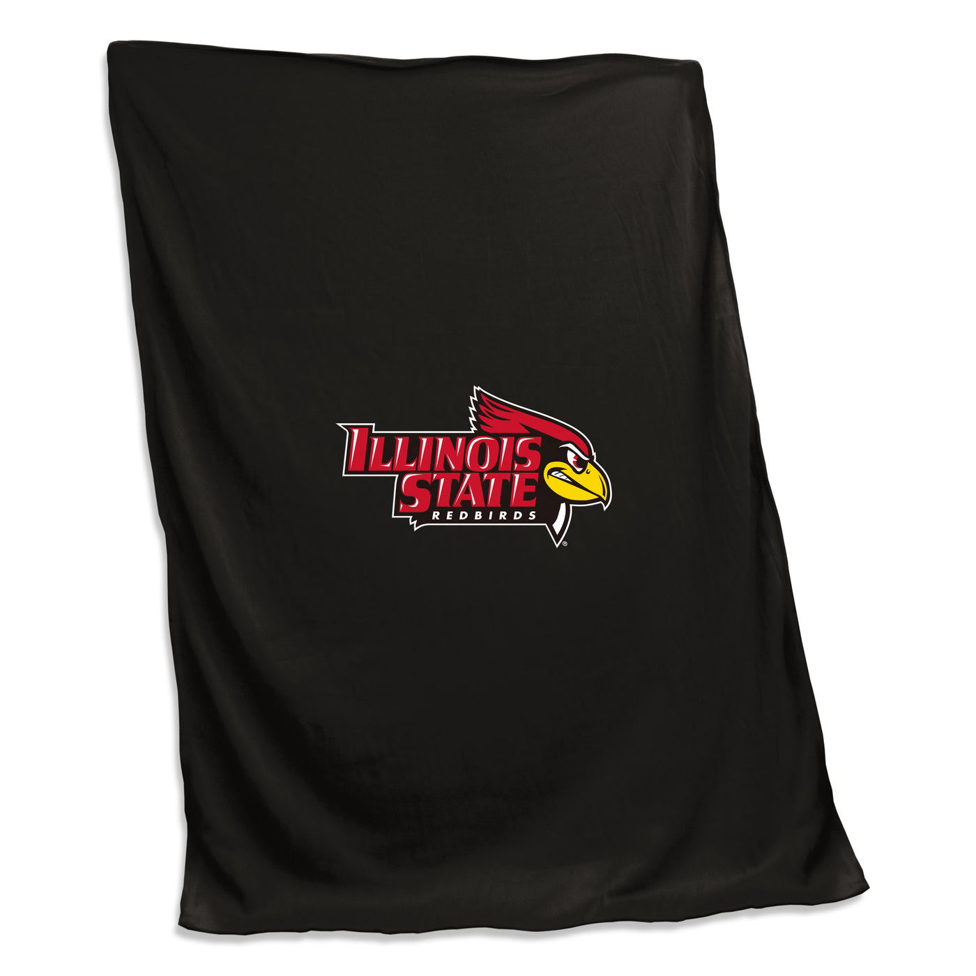 Illinois State Screened Sweatshirt Blanket