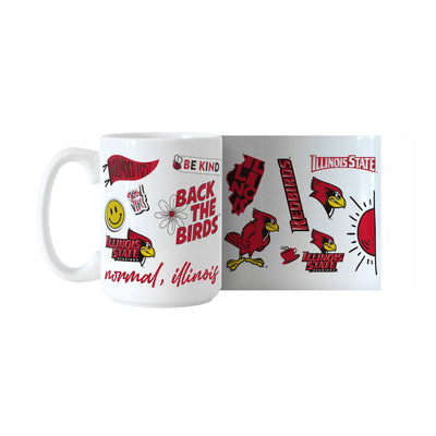 Illinois State 15oz Native Sublimated Mug
