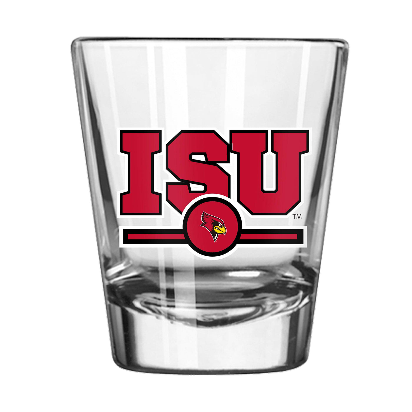 Illinois State 2oz Letterman Shot Glass