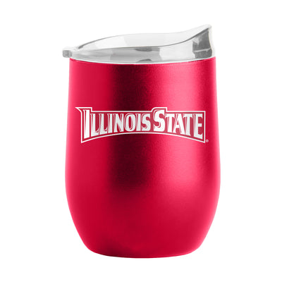 Illinois State 16oz Flipside Powder Coat Curved Bev
