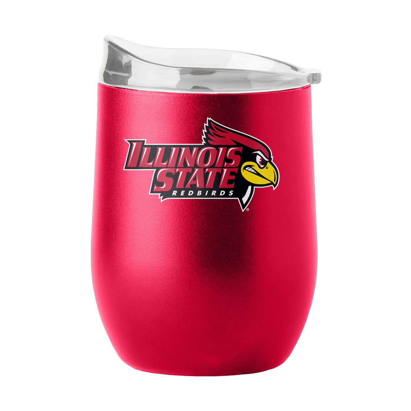 Illinois State 16oz Flipside Powder Coat Curved Bev