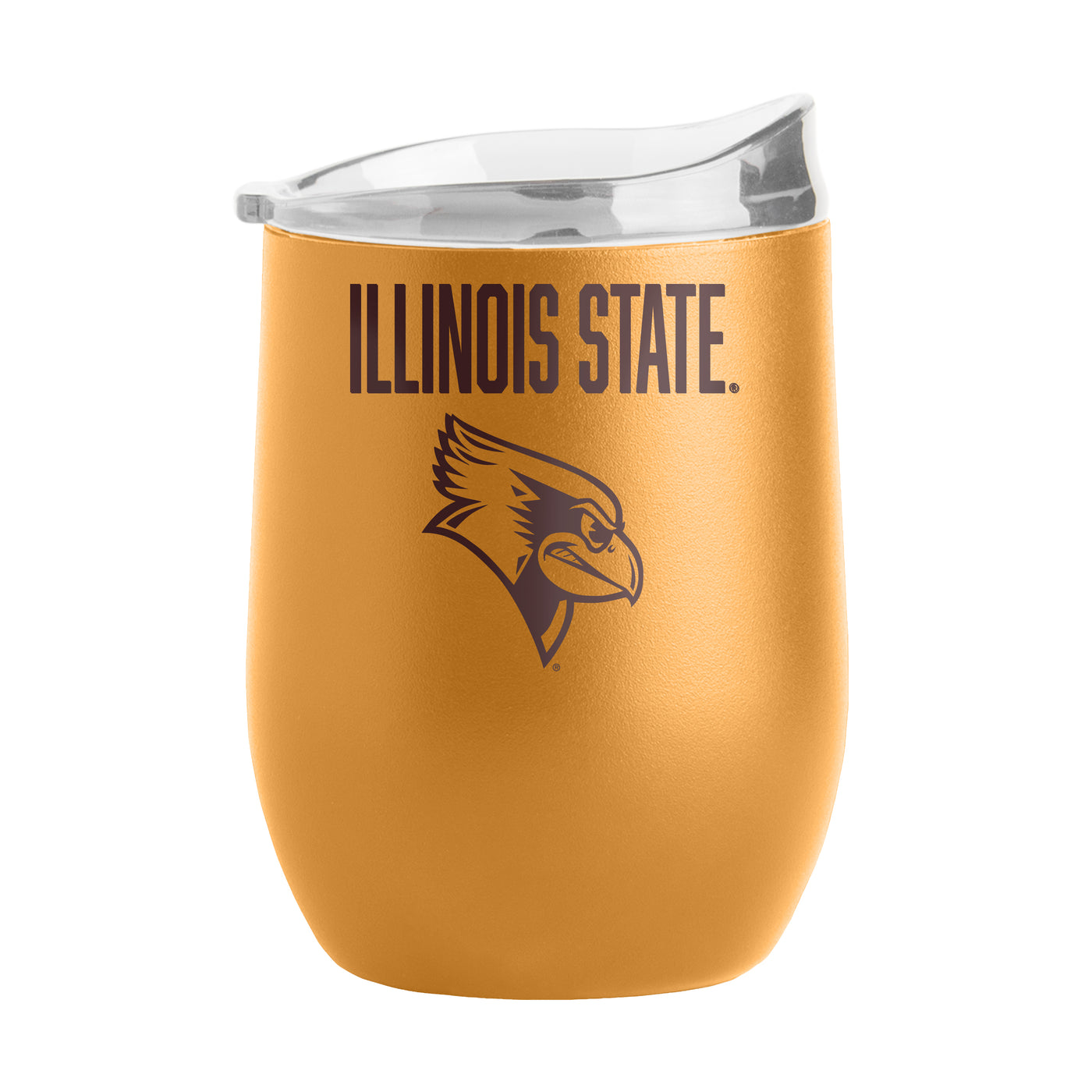 Illinois State 16oz Huddle Powder Coat Curved Bev