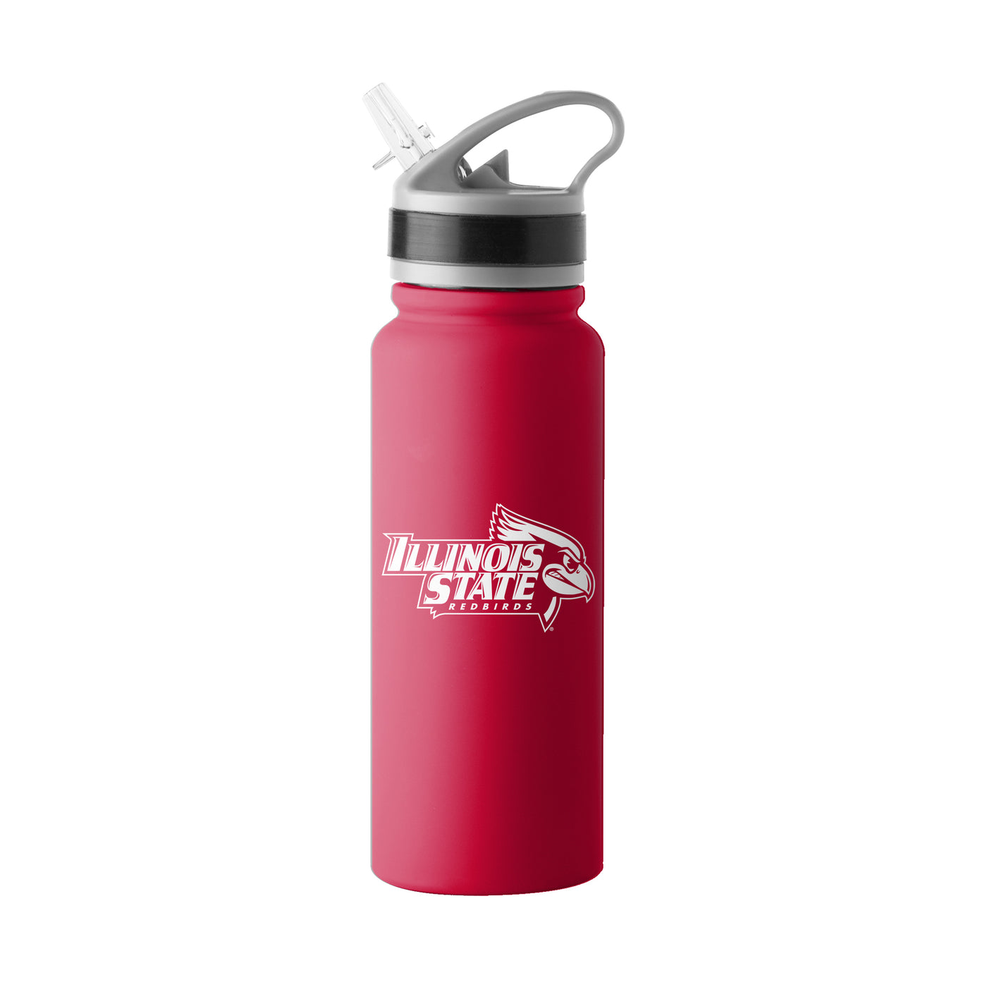 IL State 25oz Logo Stainless Single Wall Flip Top Bottle