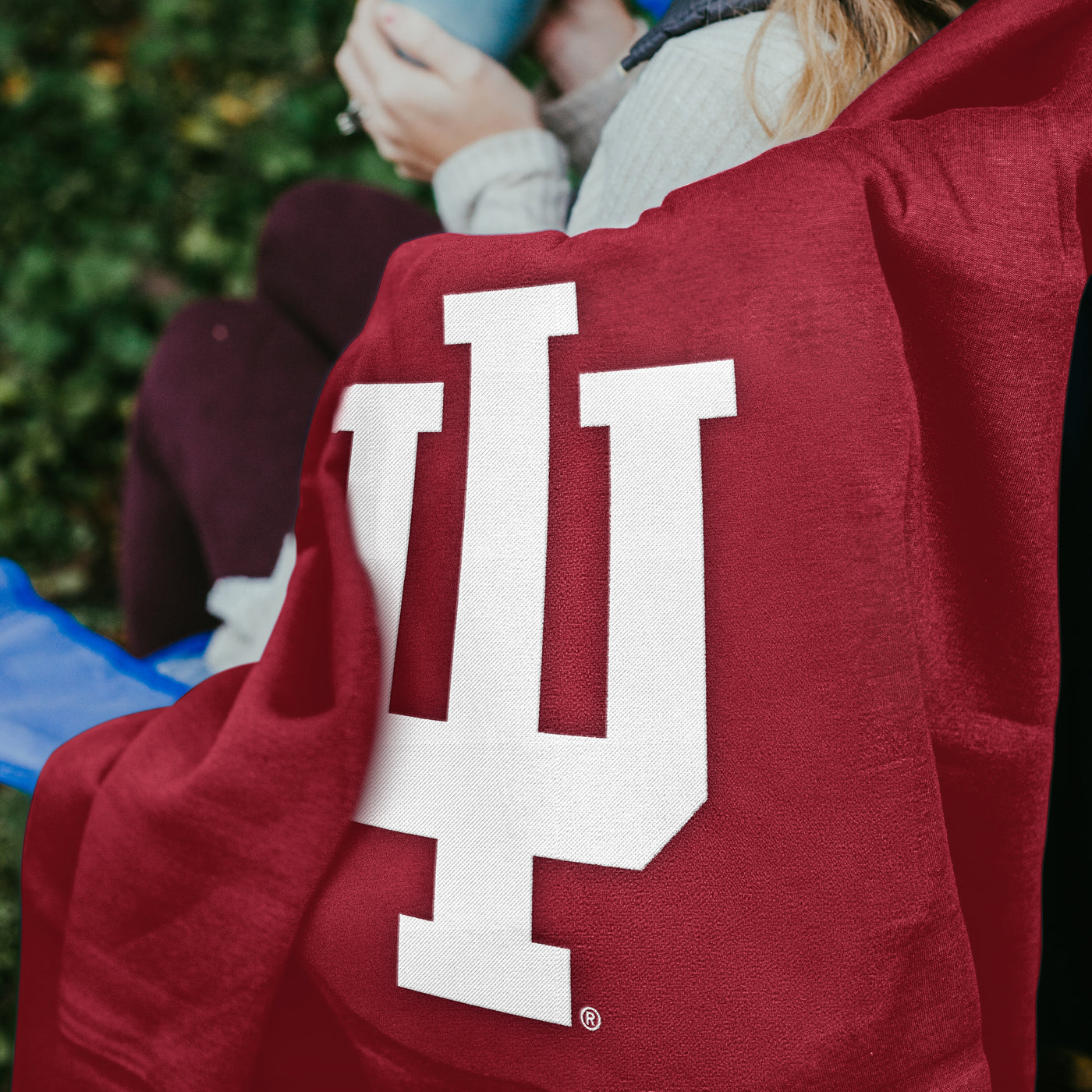 Indiana Sweatshirt Blanket - Logo Brands