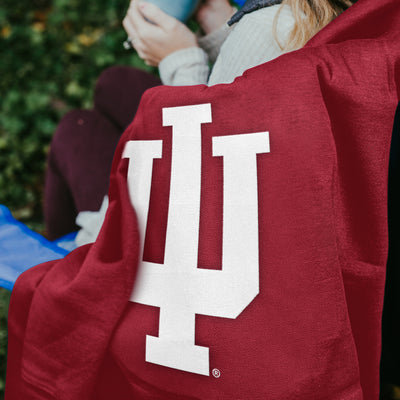 Indiana Sweatshirt Blanket - Logo Brands