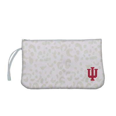 Indiana Leopard Print Wristlet - Logo Brands