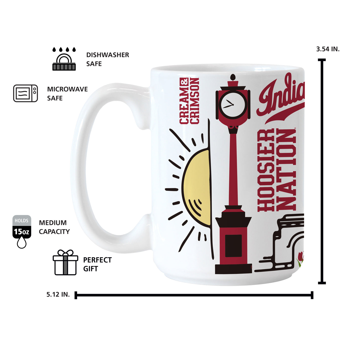 Indiana 15oz Native Sublimated Mug