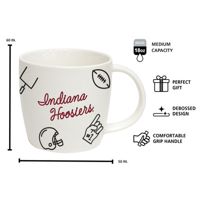 Indiana 18oz Playmaker Mug