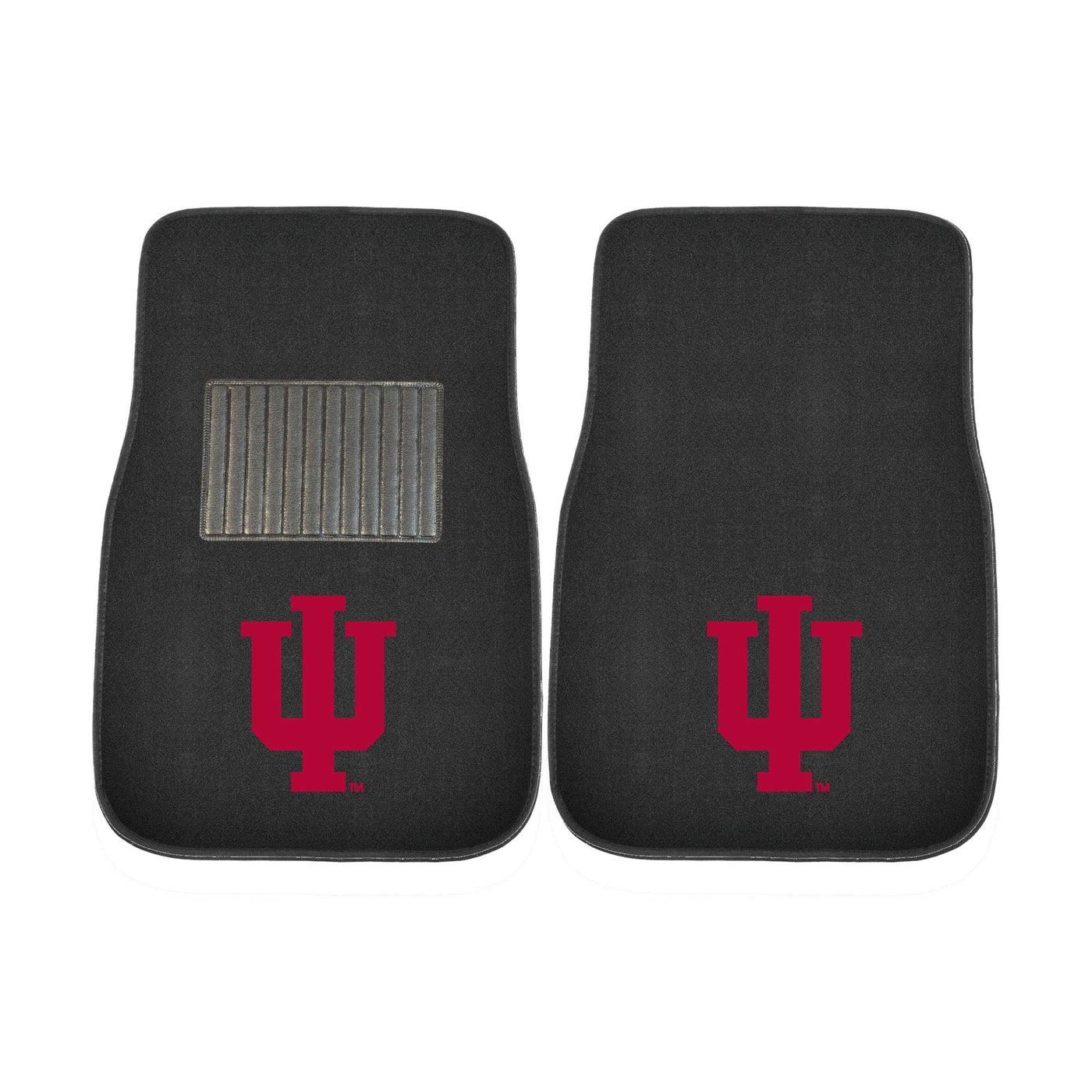 Indiana University 2-pc Embroidered Car Mat Set