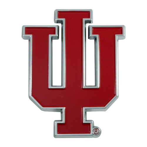 Indiana University color emblem emblem by Logo Brands, featuring the university's colors and iconic design.