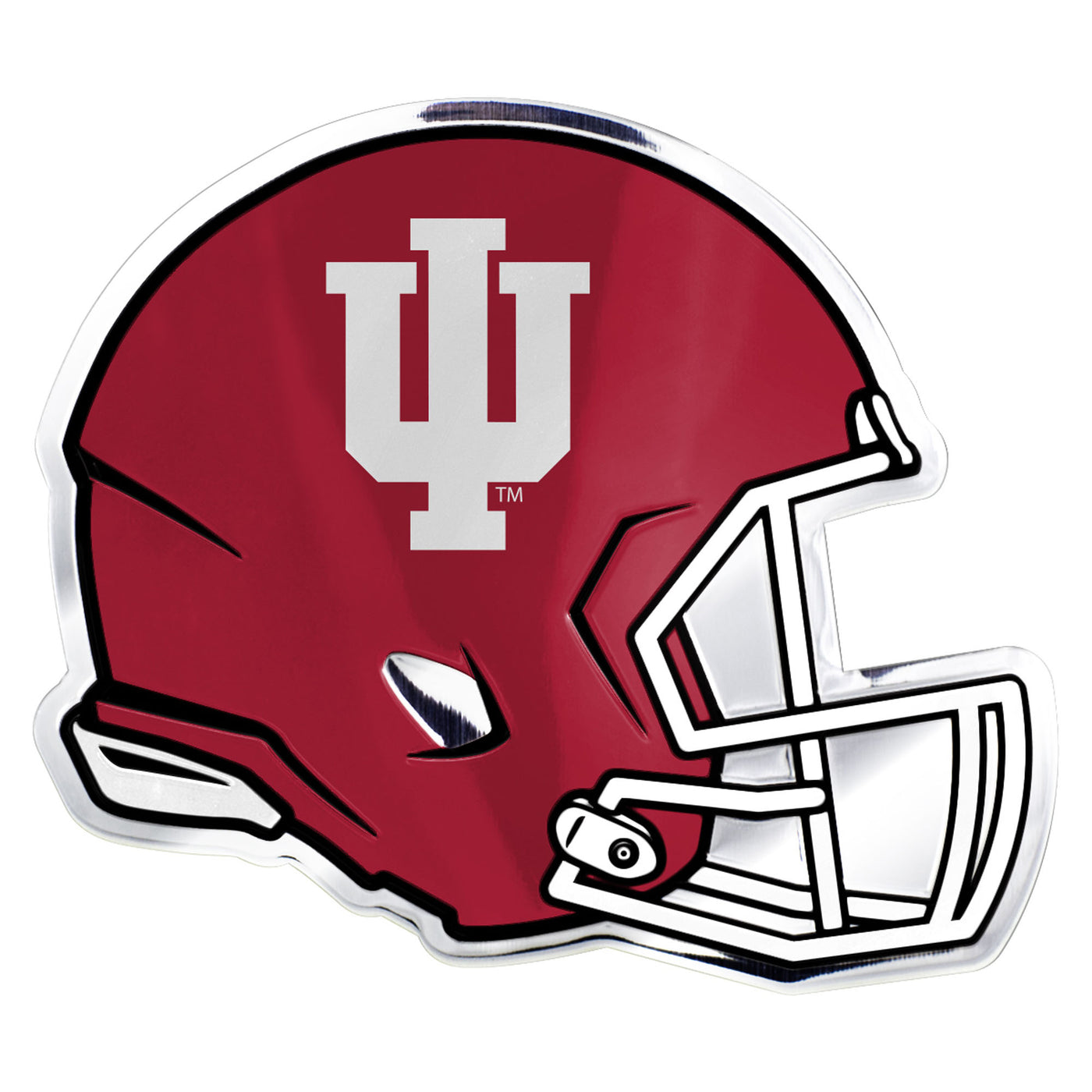 Indiana University Embossed Helmet Emblem