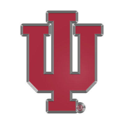 Indiana University Embossed Color Emblem