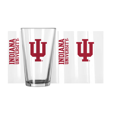 Indiana 16oz Gameday Pint Glass - Logo Brands