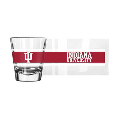 Indiana 2oz Stripe Shot Glass - Logo Brands