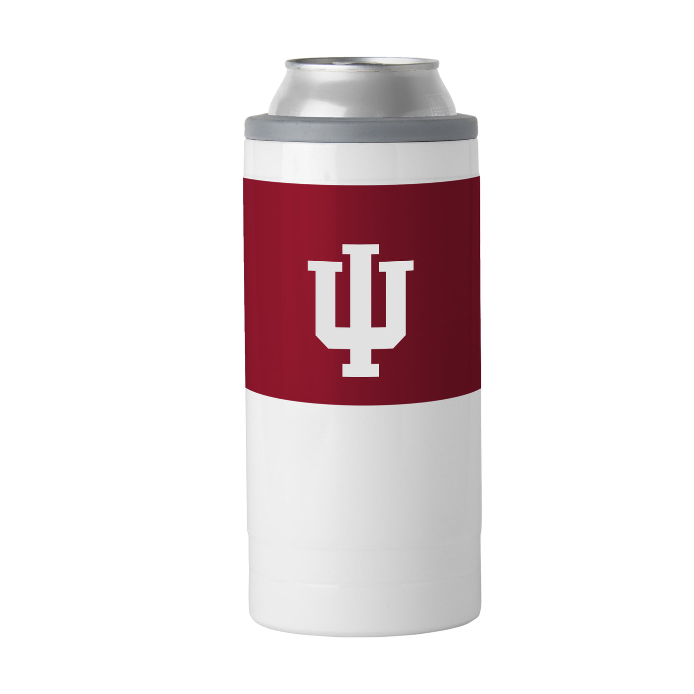 Indiana 12oz Colorblock Slim Can Coolie - Logo Brands