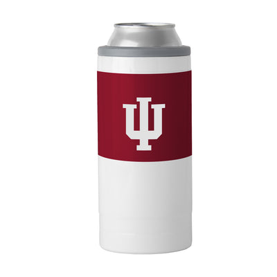 Indiana 12oz Colorblock Slim Can Coolie - Logo Brands