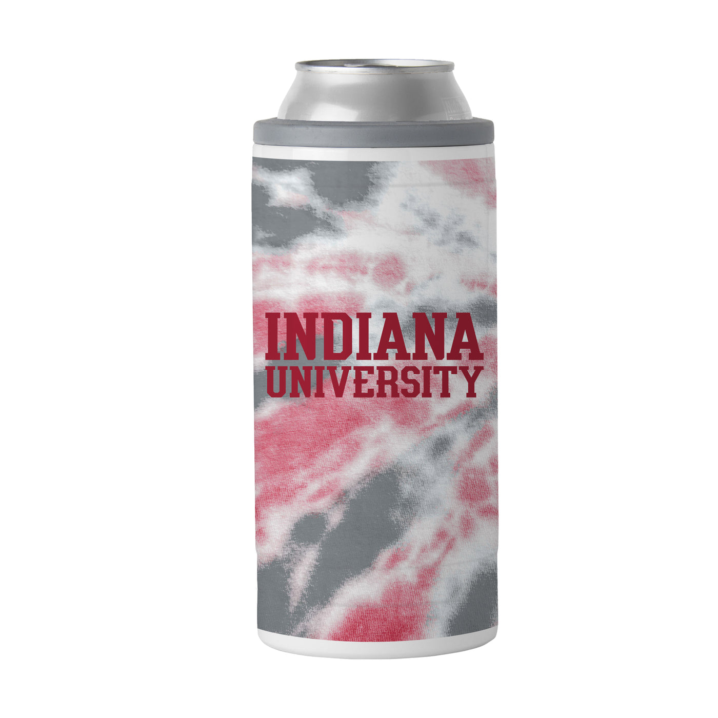 Indiana 12oz Tie Dye Slim Can Coolie - Logo Brands