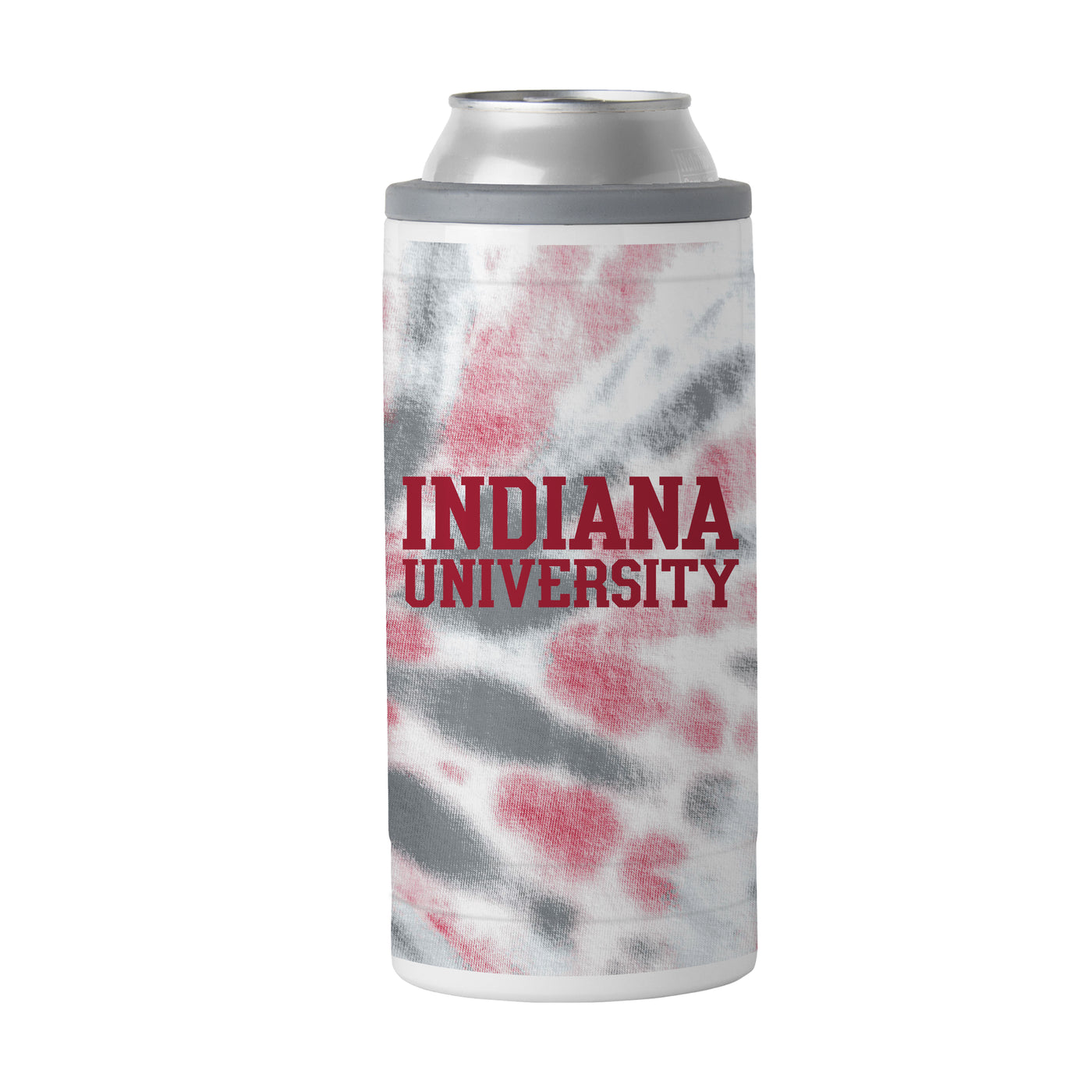 Indiana 12oz Tie Dye Slim Can Coolie - Logo Brands