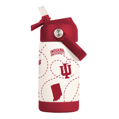 Indiana 12oz Mascot SS Kids Bottle