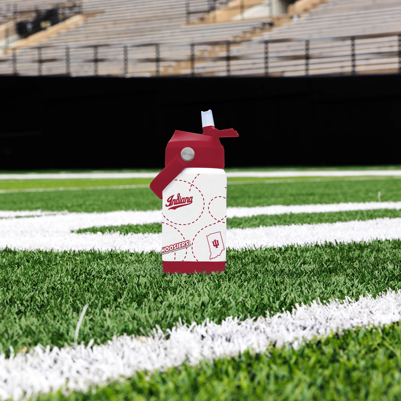Indiana 12oz Mascot SS Kids Bottle
