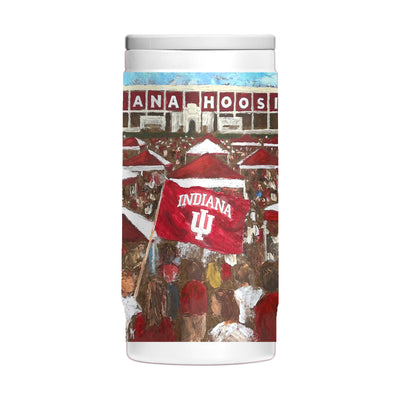 Indiana 12oz Collector Powdercoat SlimCan Coolie