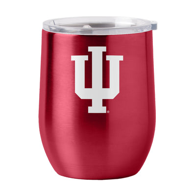 Indiana 16oz Gameday Stainless Curved Beverage