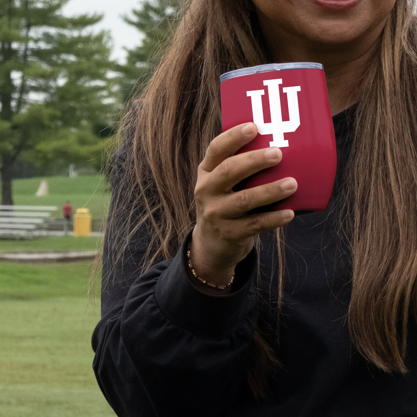 Indiana 16oz Gameday Stainless Curved Beverage