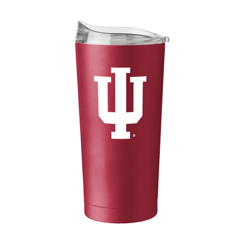 Indiana 20oz Flipside Powder Coat Tumbler by Logo Brands, durable drinkware with a colorful powder-coated finish.