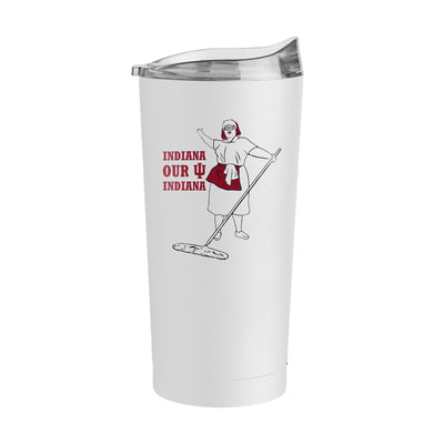 Indiana Marth the Mop Lady 20oz Powder Coat Tumbler