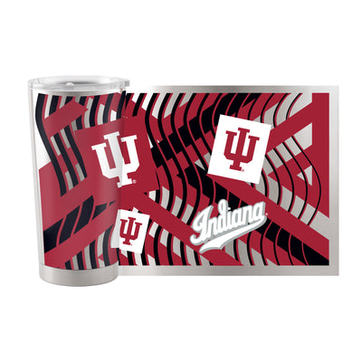 Indiana 20oz Flex Silver Stainless Tumbler